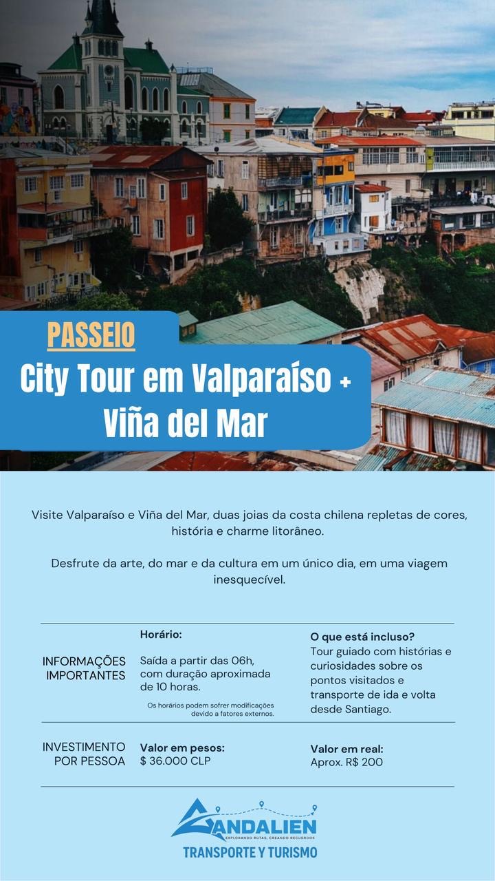 Casas coloridas de Valparaíso